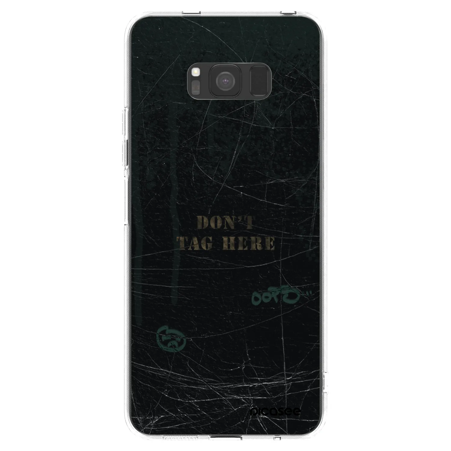 Picasee silikonski prozorni ovitek za Samsung Galaxy S8 G950F - DON´T TAG