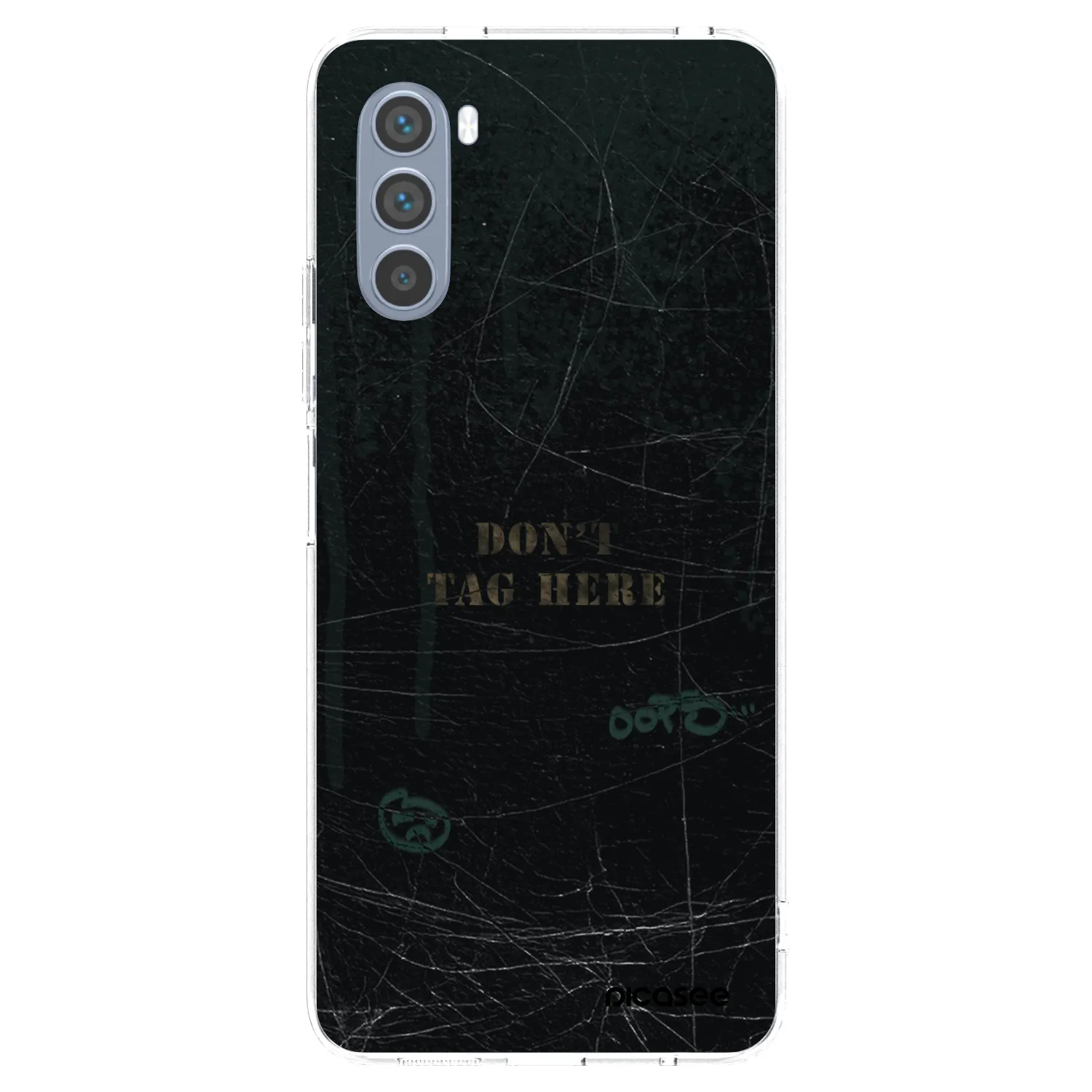 Picasee silikonski prozorni ovitek za Motorola Moto G62 - DON´T TAG