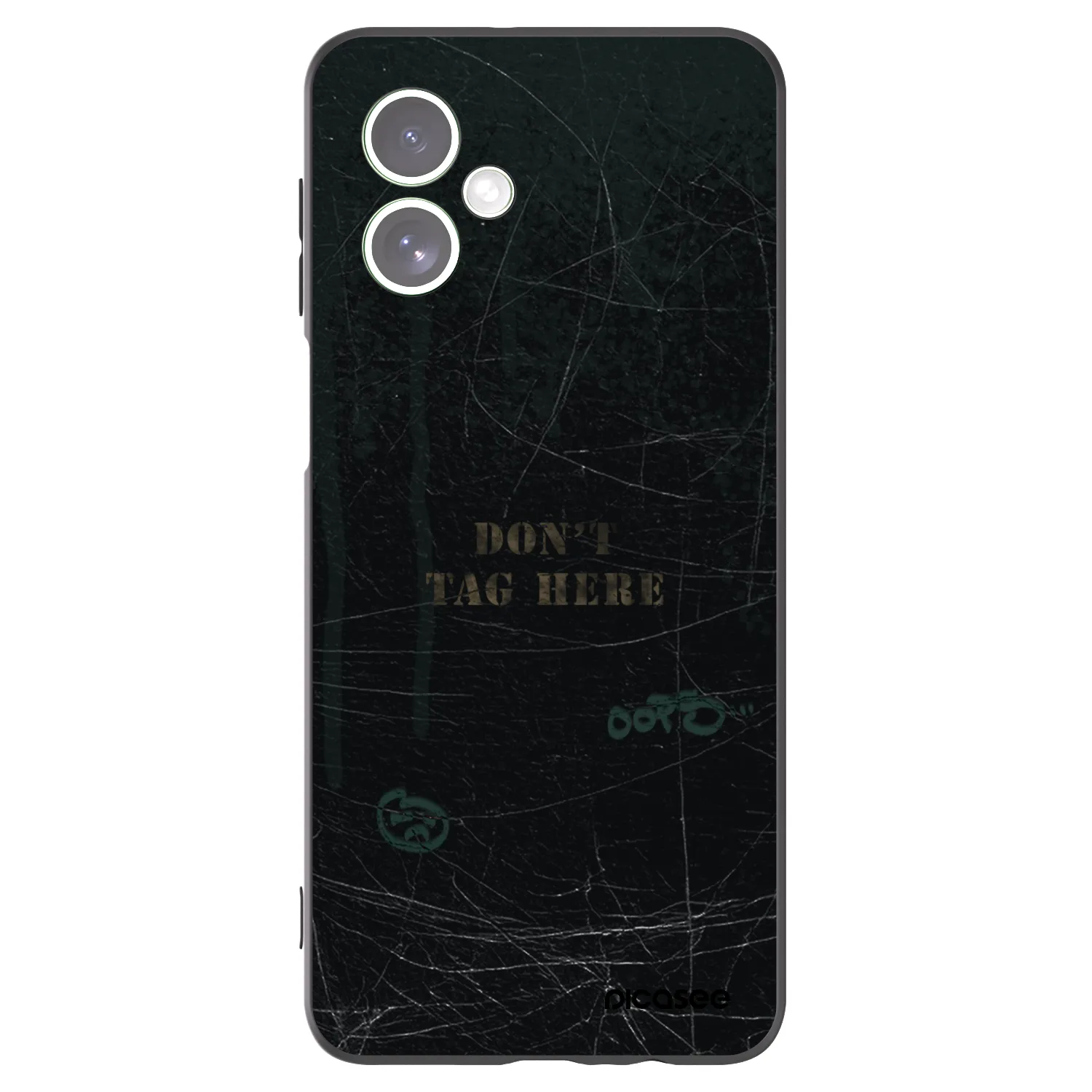 Picasee silikonski črni ovitek za Motorola Moto G54 5G - DON´T TAG