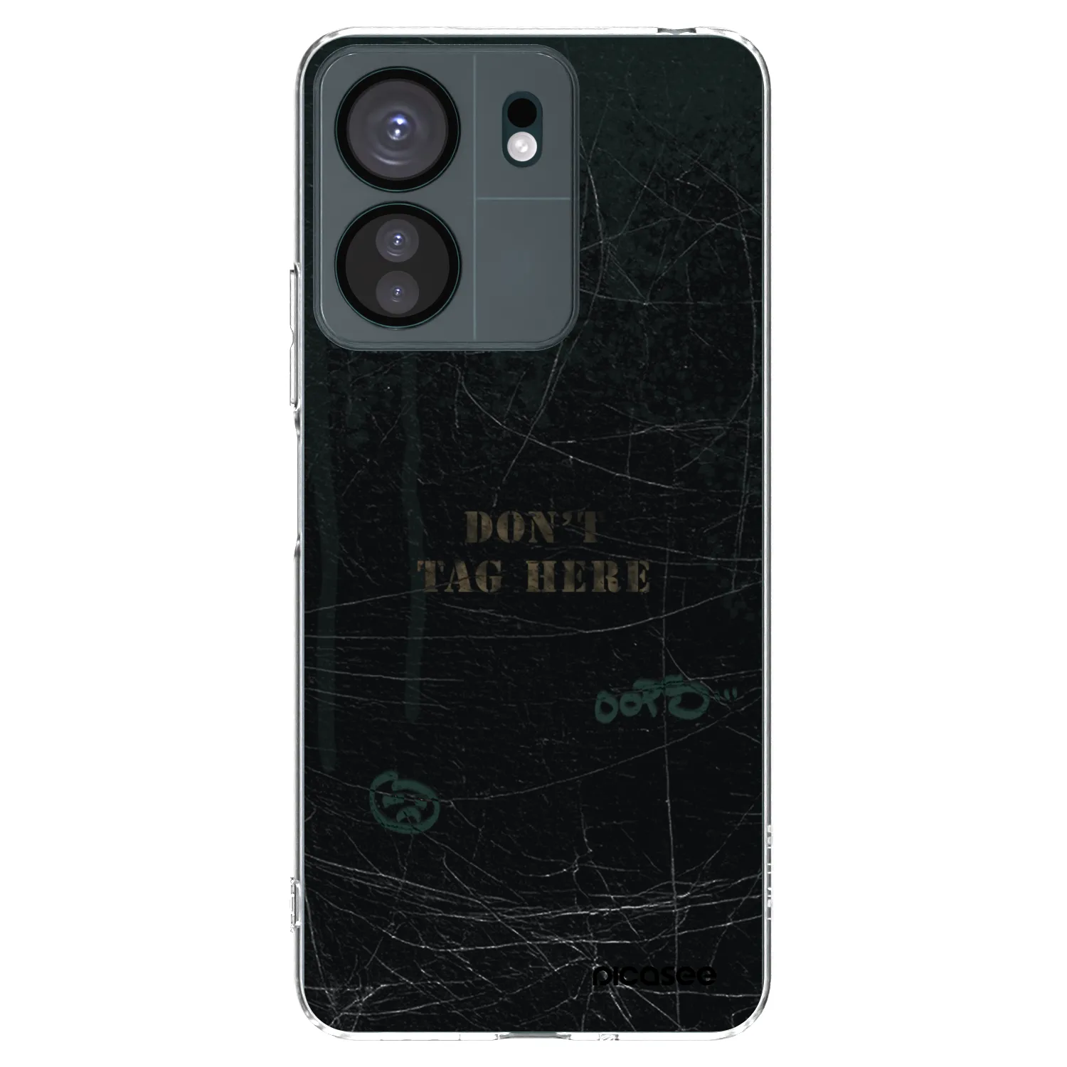 Picasee silikonski prozorni ovitek za Xiaomi Redmi 13C 4G - DON´T TAG