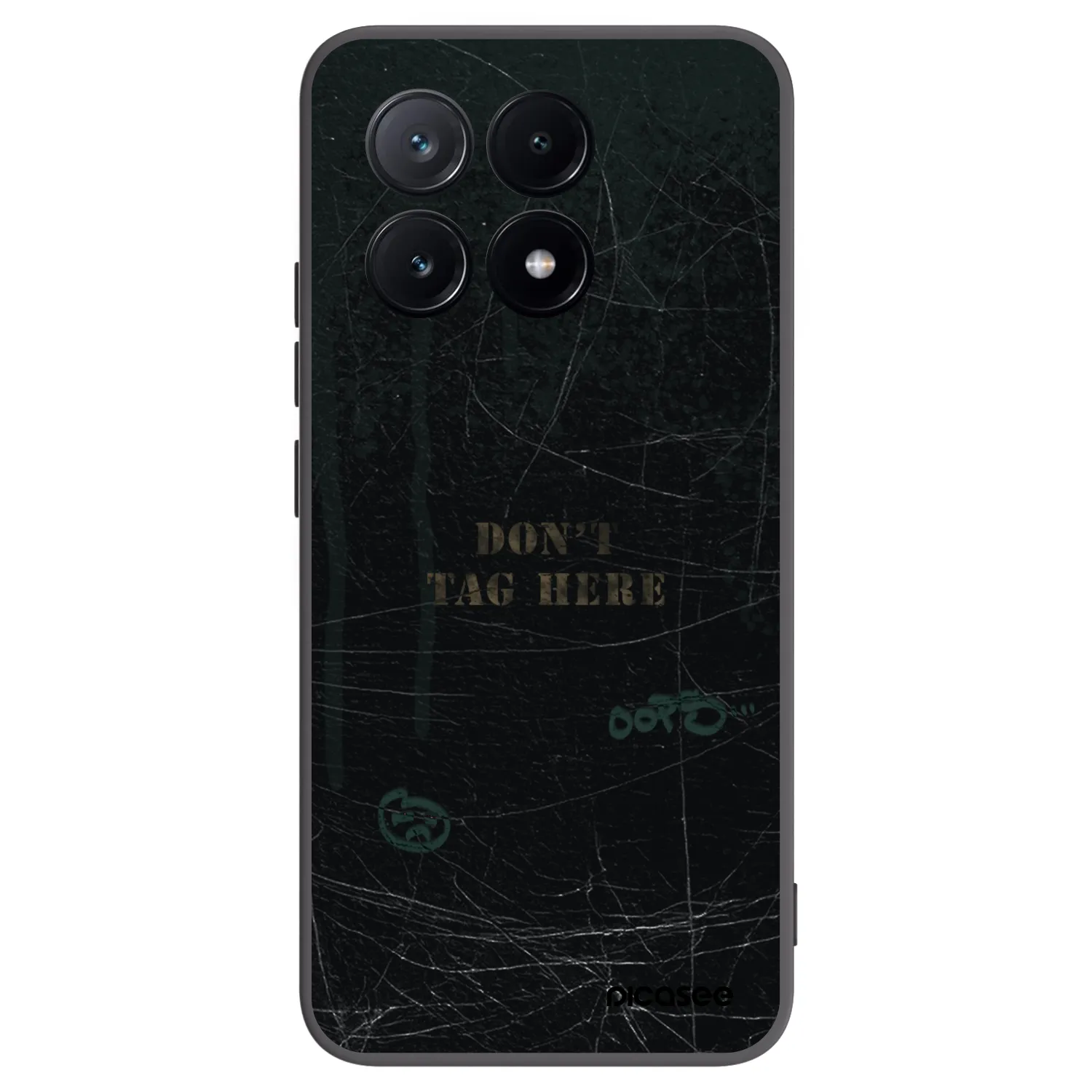 Picasee silikonski črni ovitek za Xiaomi Poco X6 Pro - DON´T TAG