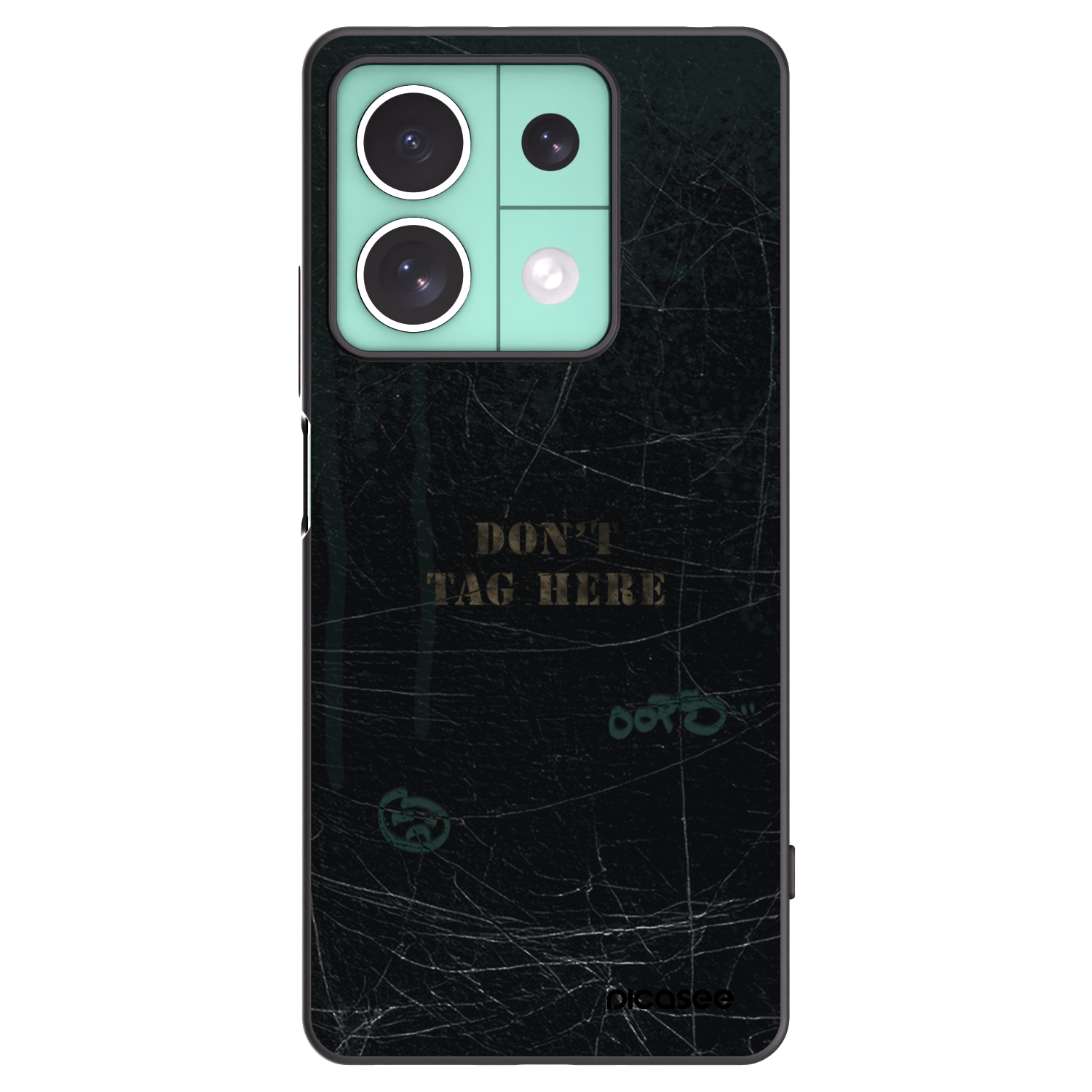 Picasee silikonski črni ovitek za Xiaomi Redmi Note 13 5G - DON´T TAG