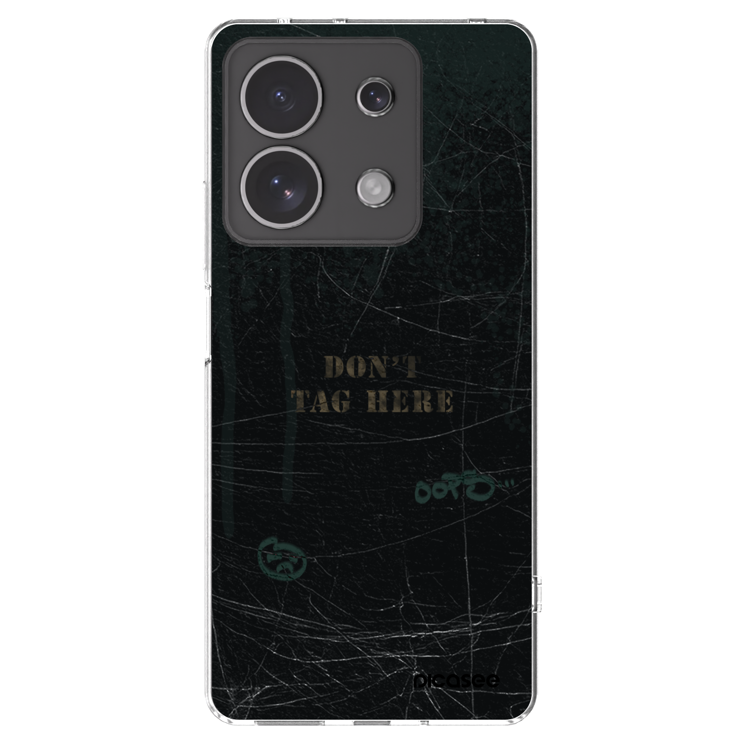 Picasee silikonski prozorni ovitek za Xiaomi Redmi Note 13 4G - DON´T TAG
