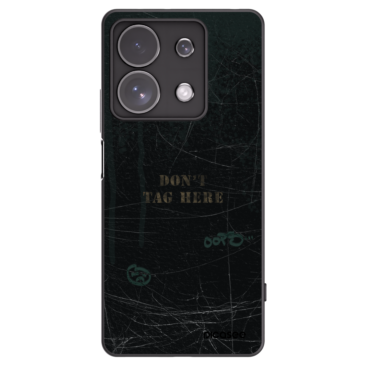 Picasee silikonski črni ovitek za Xiaomi Redmi Note 13 Pro 4G - DON´T TAG