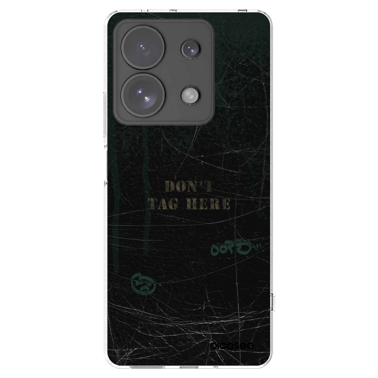 Picasee silikonski prozorni ovitek za Xiaomi Redmi Note 13 Pro 4G - DON´T TAG