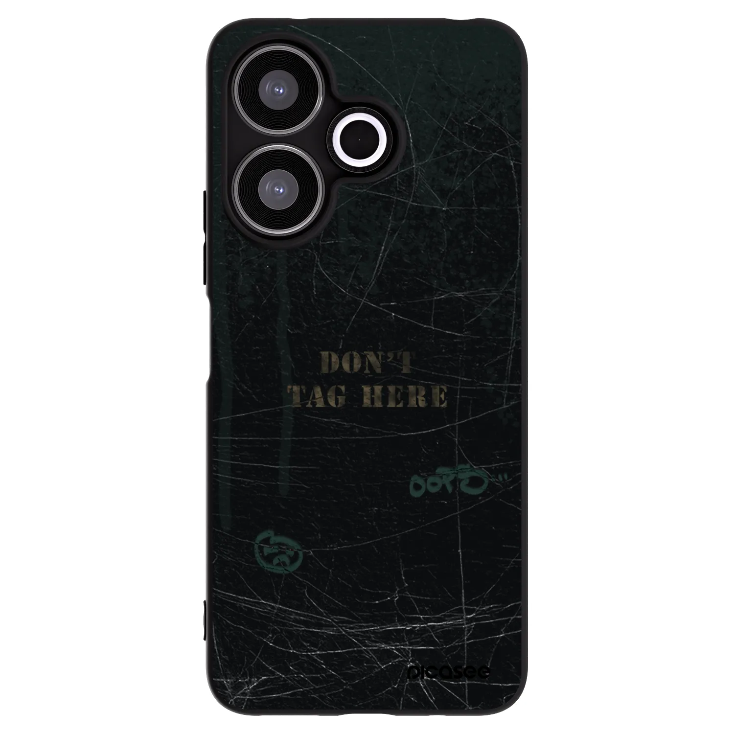 Picasee silikonski črni ovitek za Xiaomi Redmi 13 4G - DON´T TAG