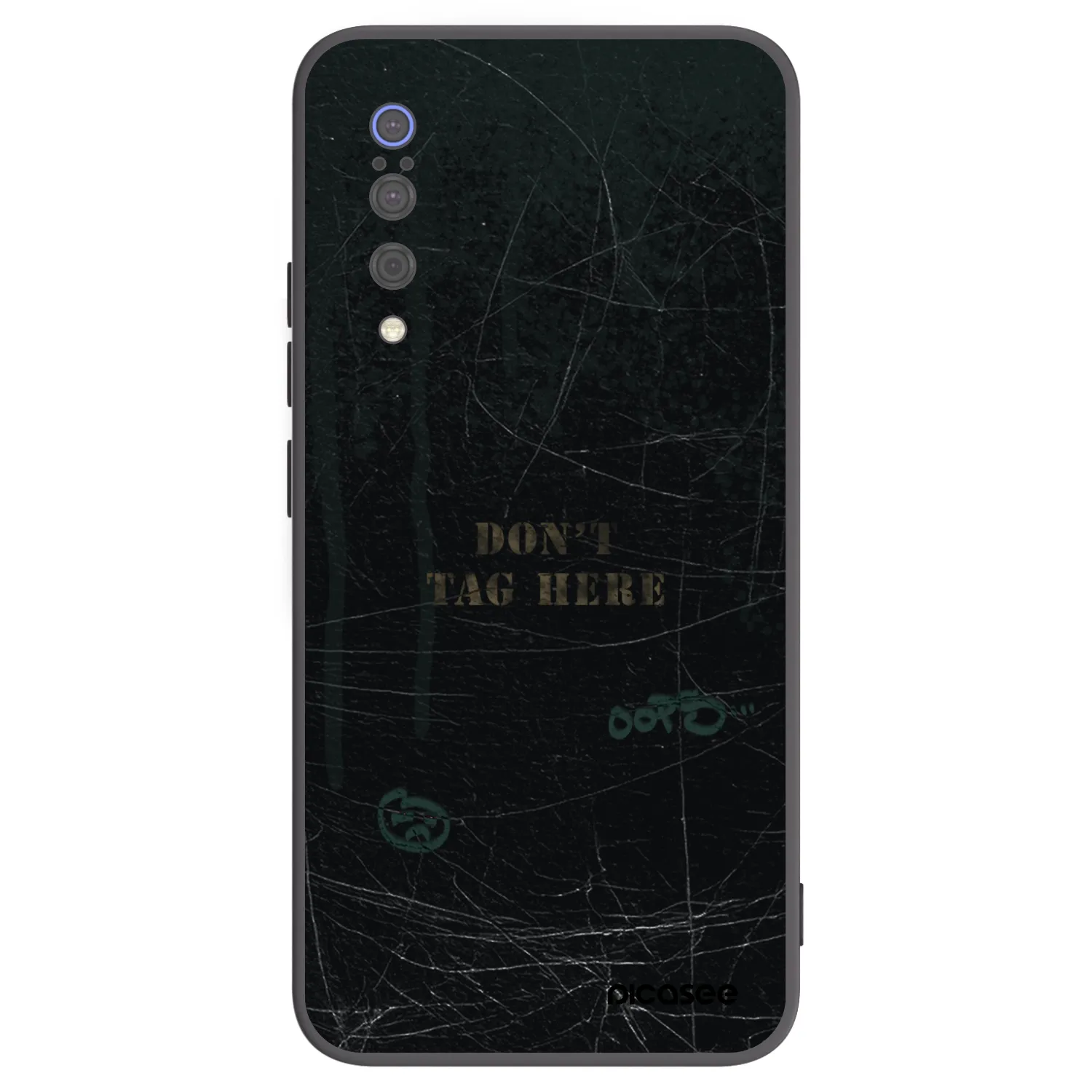 Picasee silikonski črni ovitek za Xiaomi Mi 9 - DON´T TAG
