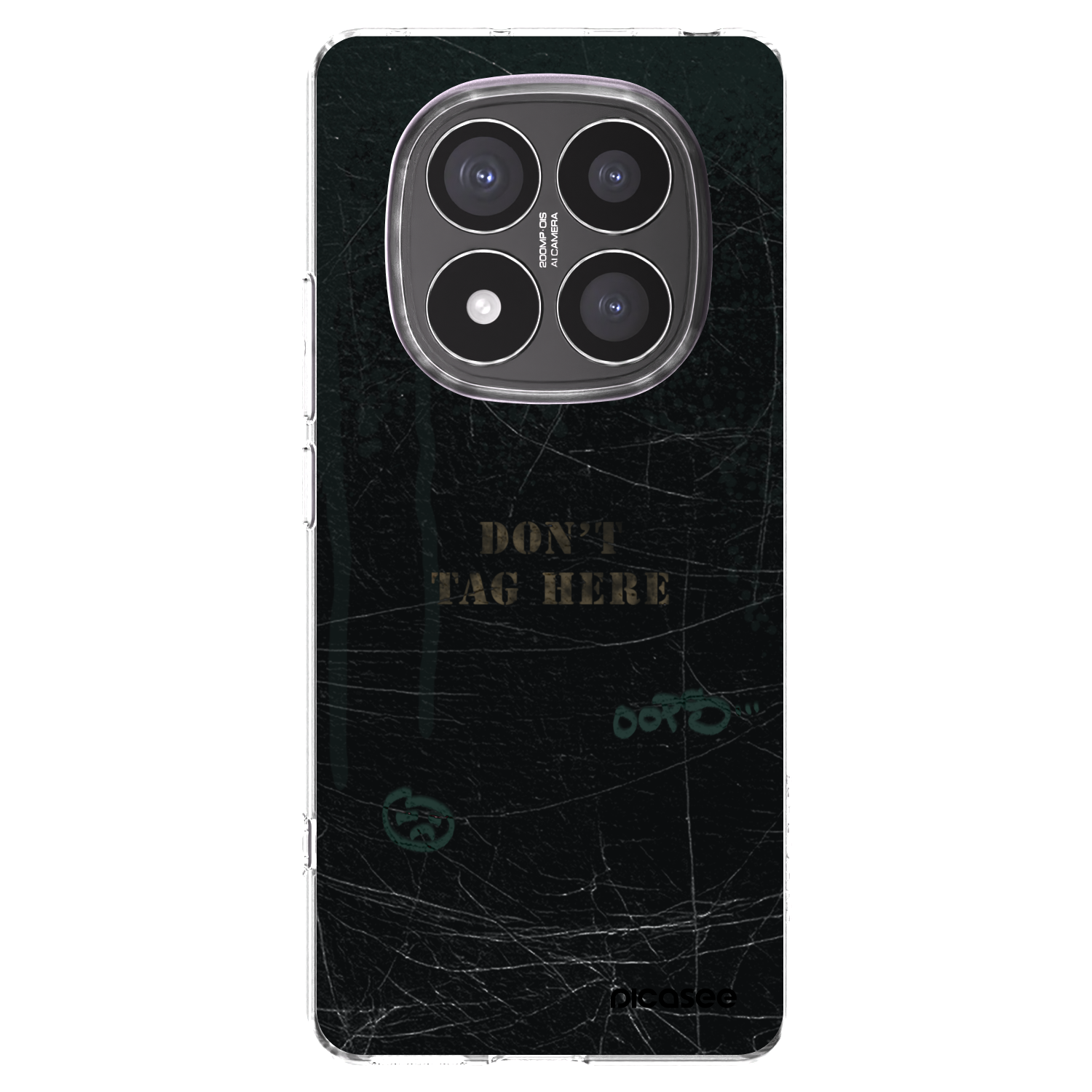 Picasee silikonski prozorni ovitek za Xiaomi Redmi Note 14 Pro+ 5G - DON´T TAG