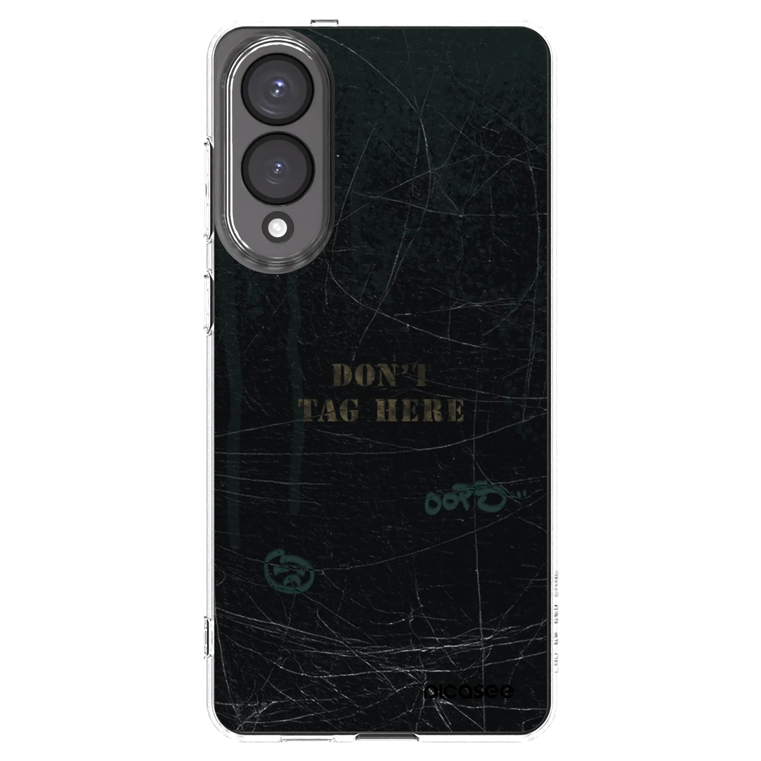 Picasee silikonski prozorni ovitek za Samsung Galaxy S25 Edge 5G - DON´T TAG