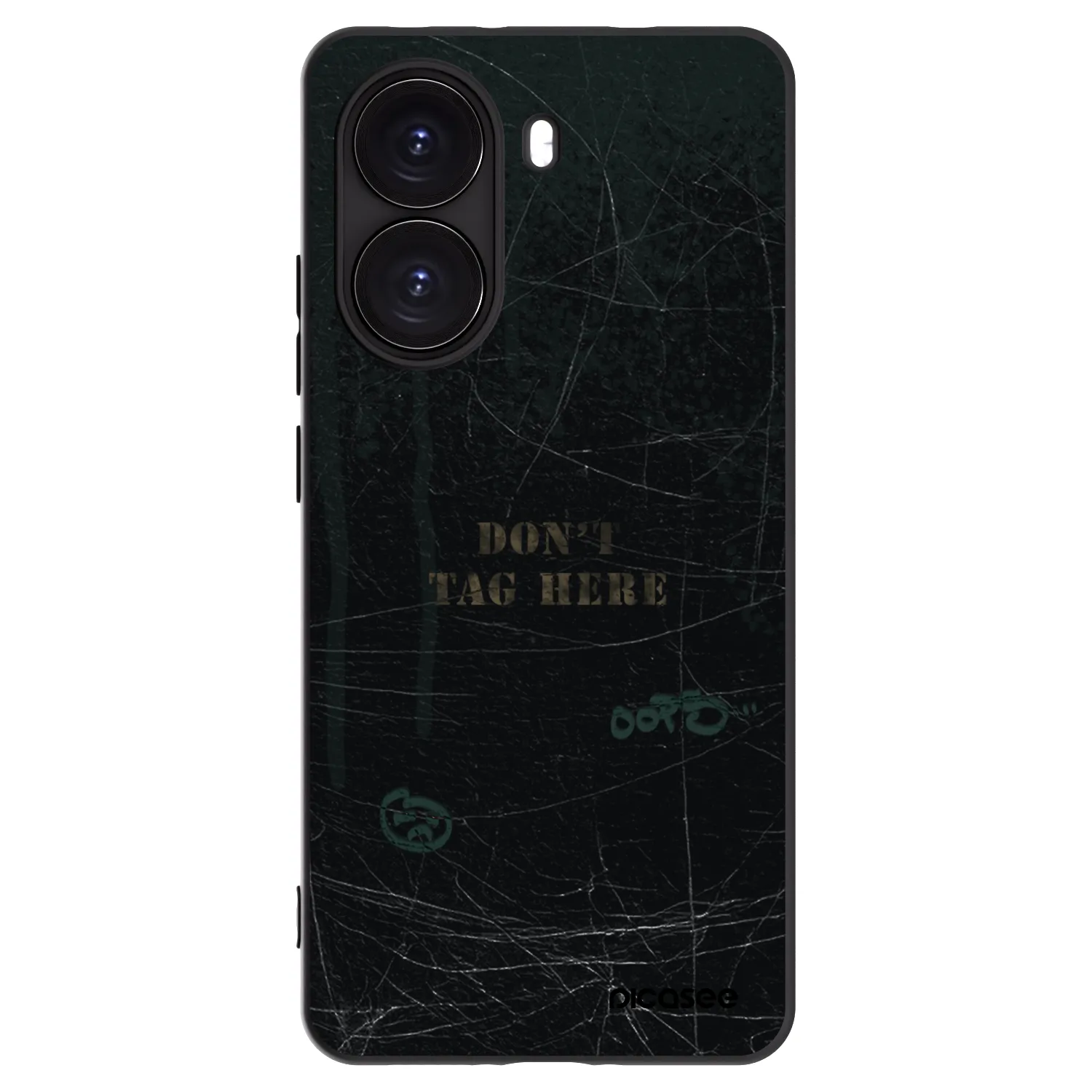 Picasee silikonski črni ovitek za Xiaomi Poco X7 Pro 5G - DON´T TAG