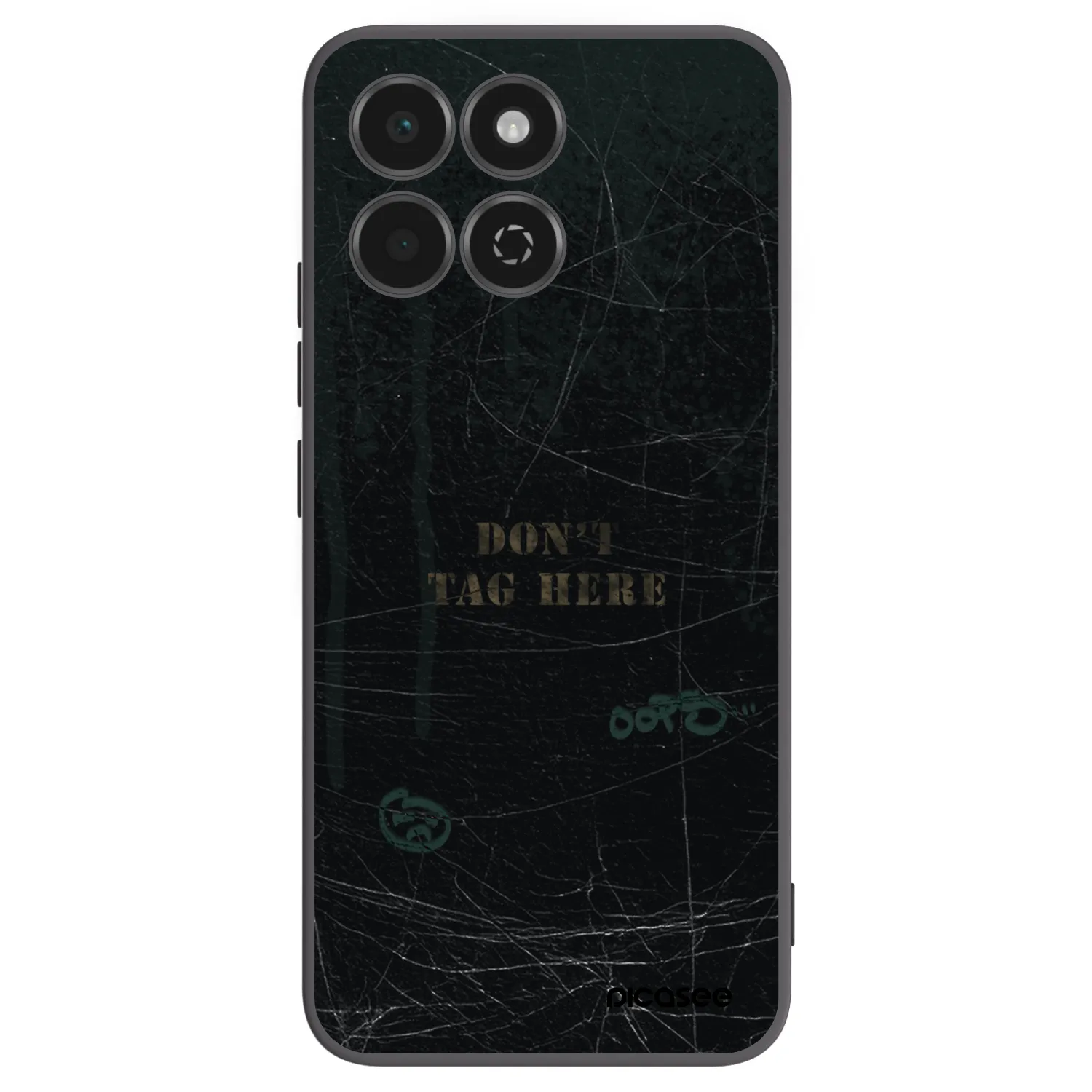 Picasee silikonski črni ovitek za Honor 200 Smart 5G - DON´T TAG