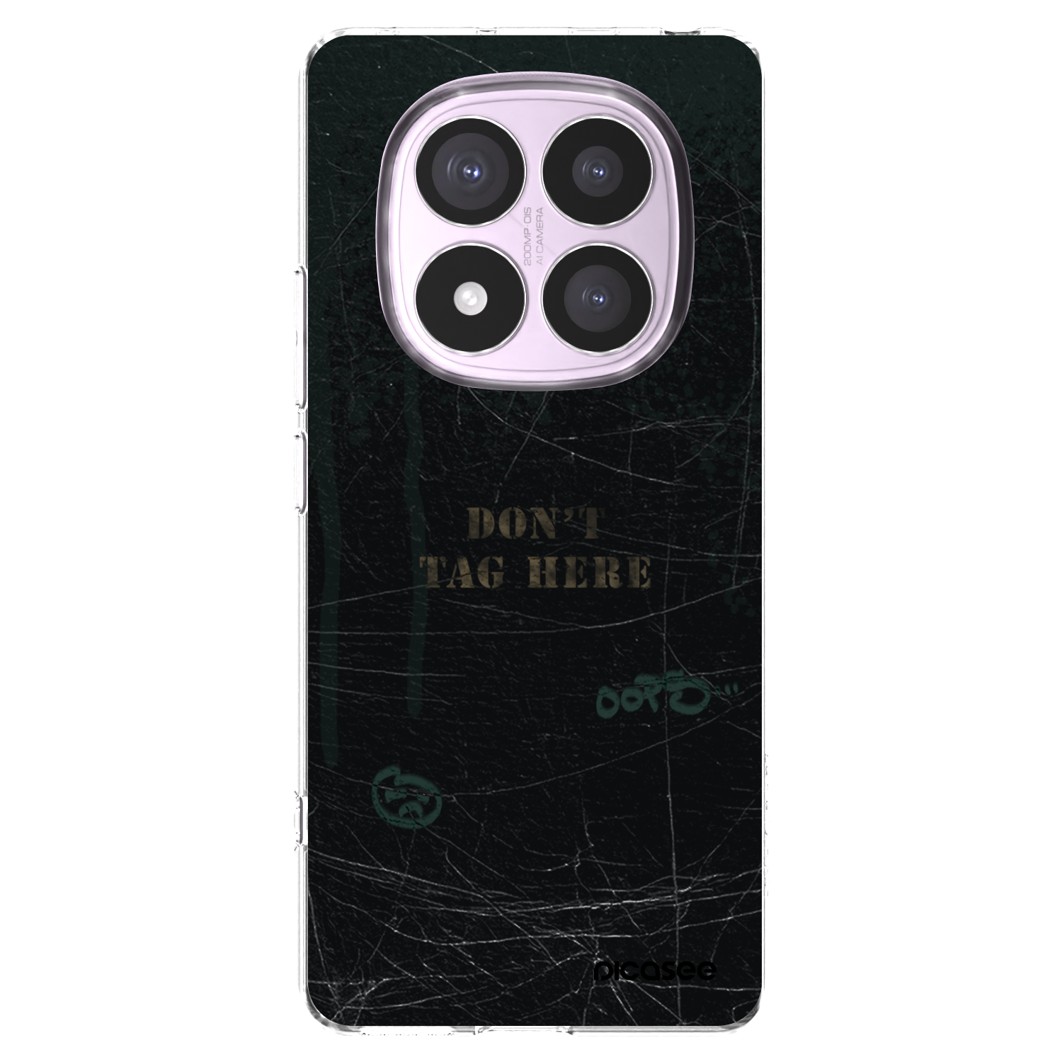 Picasee silikonski prozorni ovitek za Xiaomi Redmi Note 14 Pro 4G - DON´T TAG