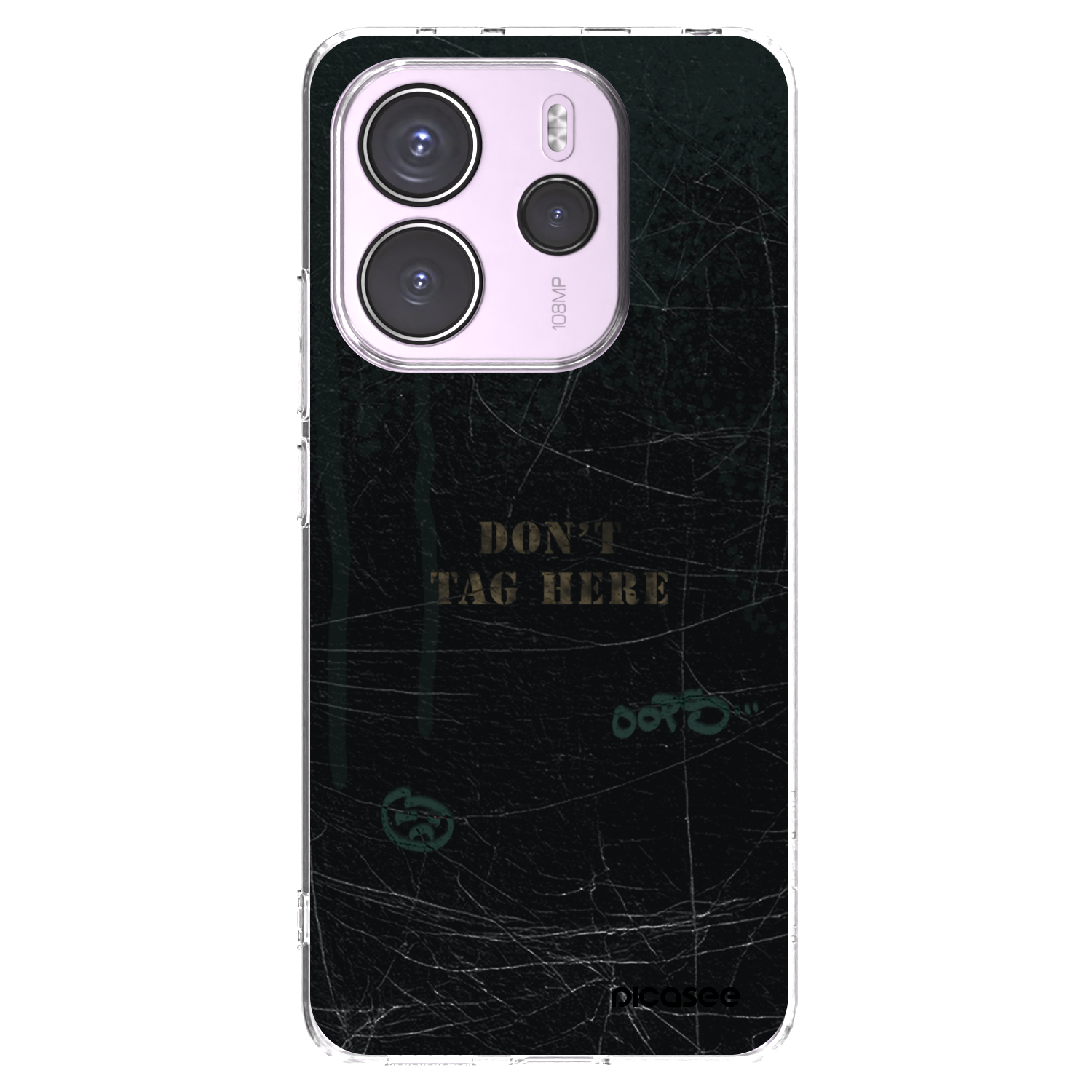 Picasee silikonski prozorni ovitek za Xiaomi Redmi Note 14 4G - DON´T TAG