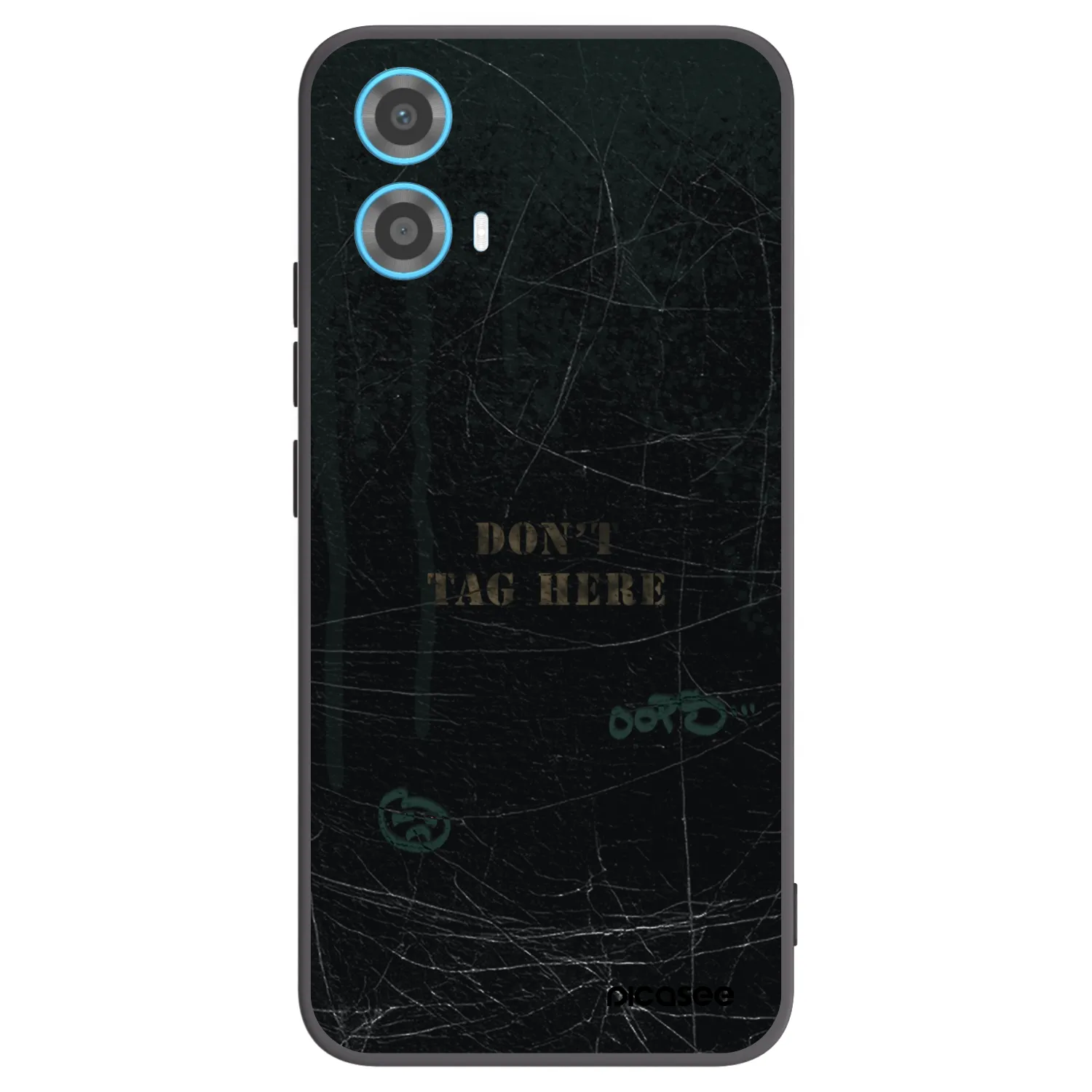 Picasee silikonski črni ovitek za Motorola Moto G34 5G - DON´T TAG