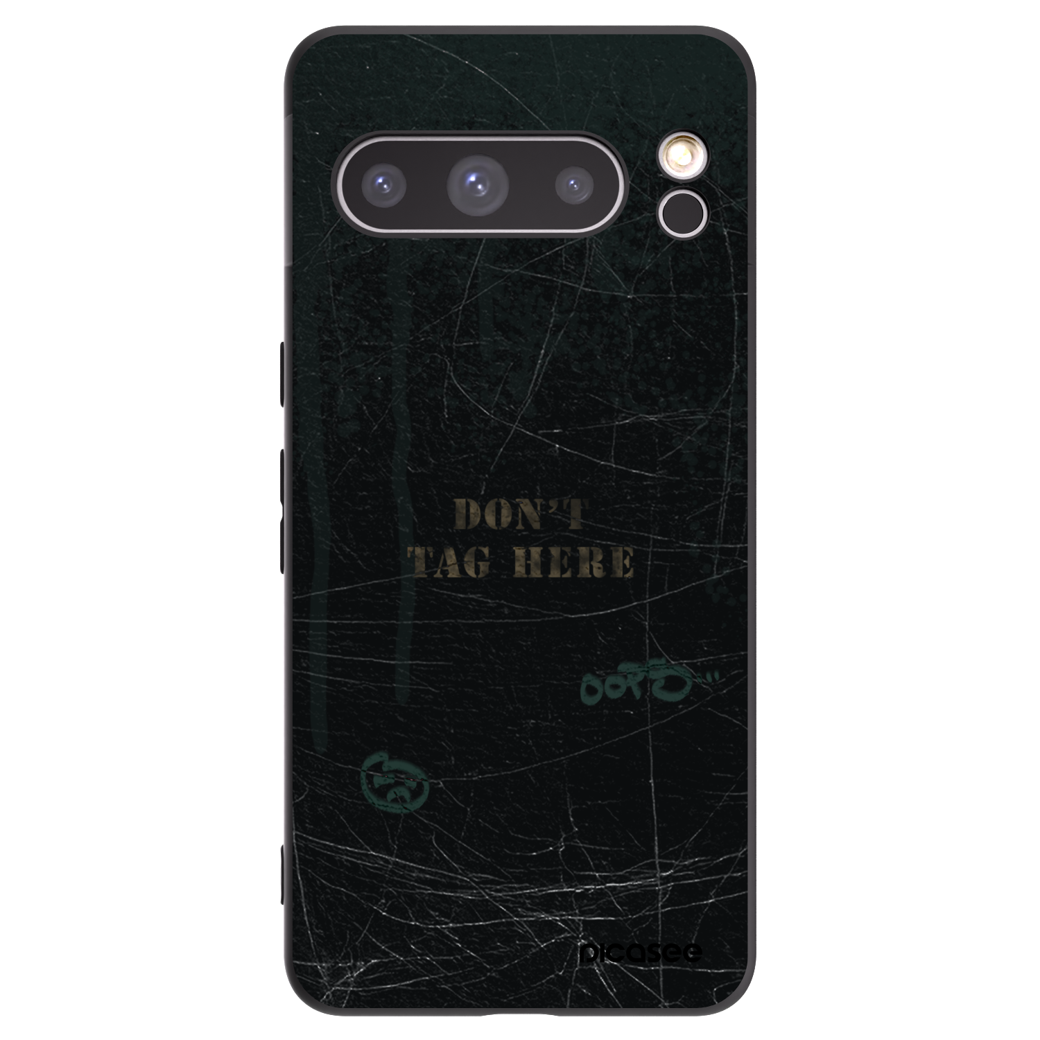 Picasee silikonski črni ovitek za Google Pixel 8 Pro - DON´T TAG