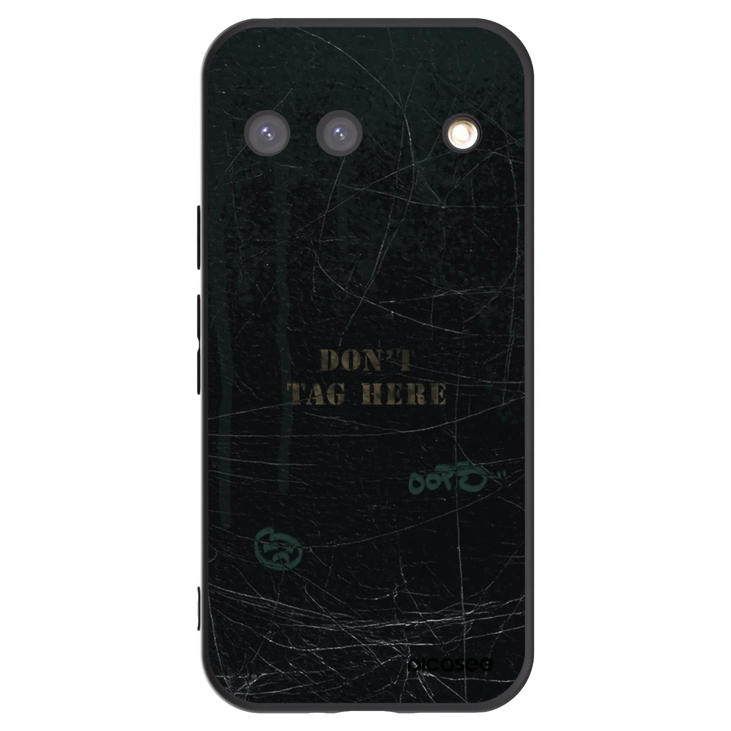 Picasee silikonski črni ovitek za Google Pixel 9 - DON´T TAG