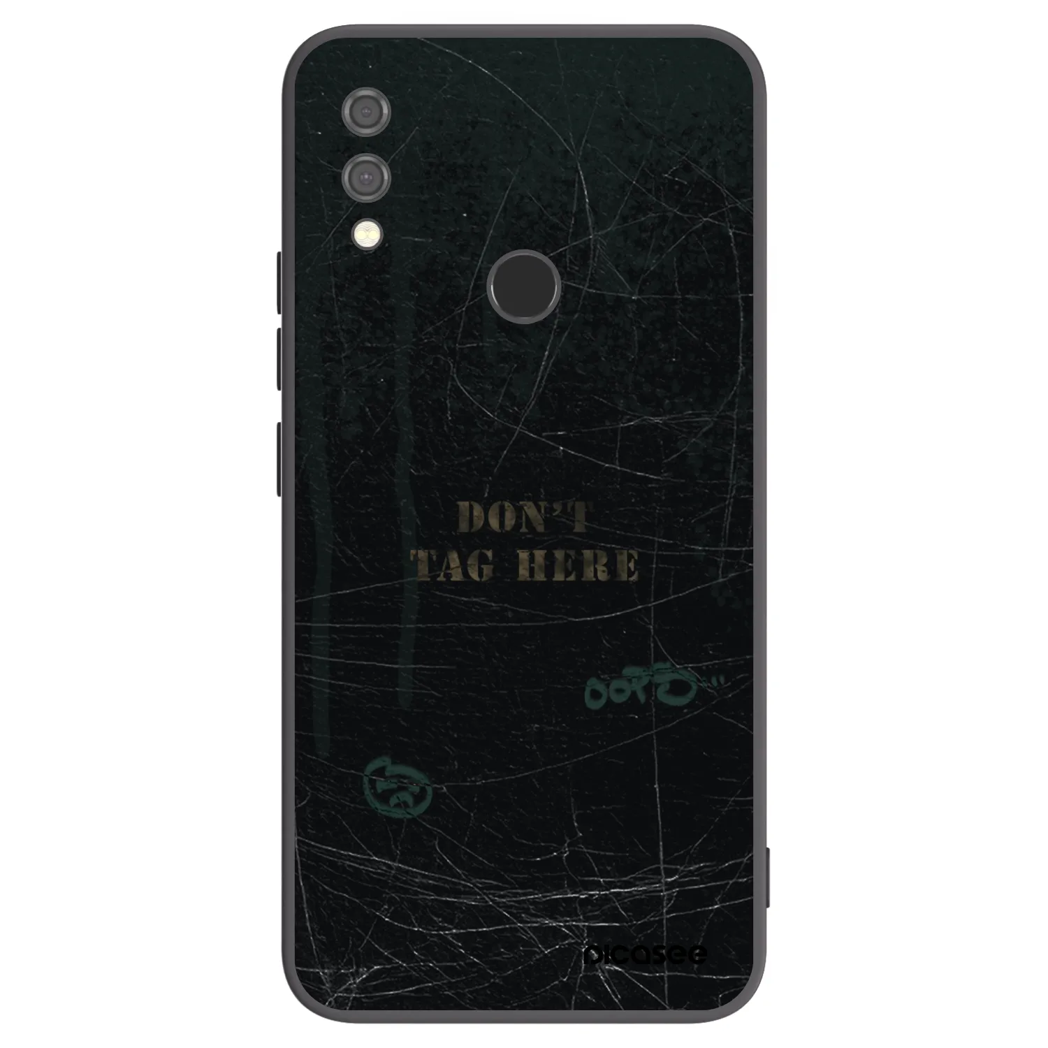 Picasee silikonski črni ovitek za Xiaomi Redmi Note 7 - DON´T TAG