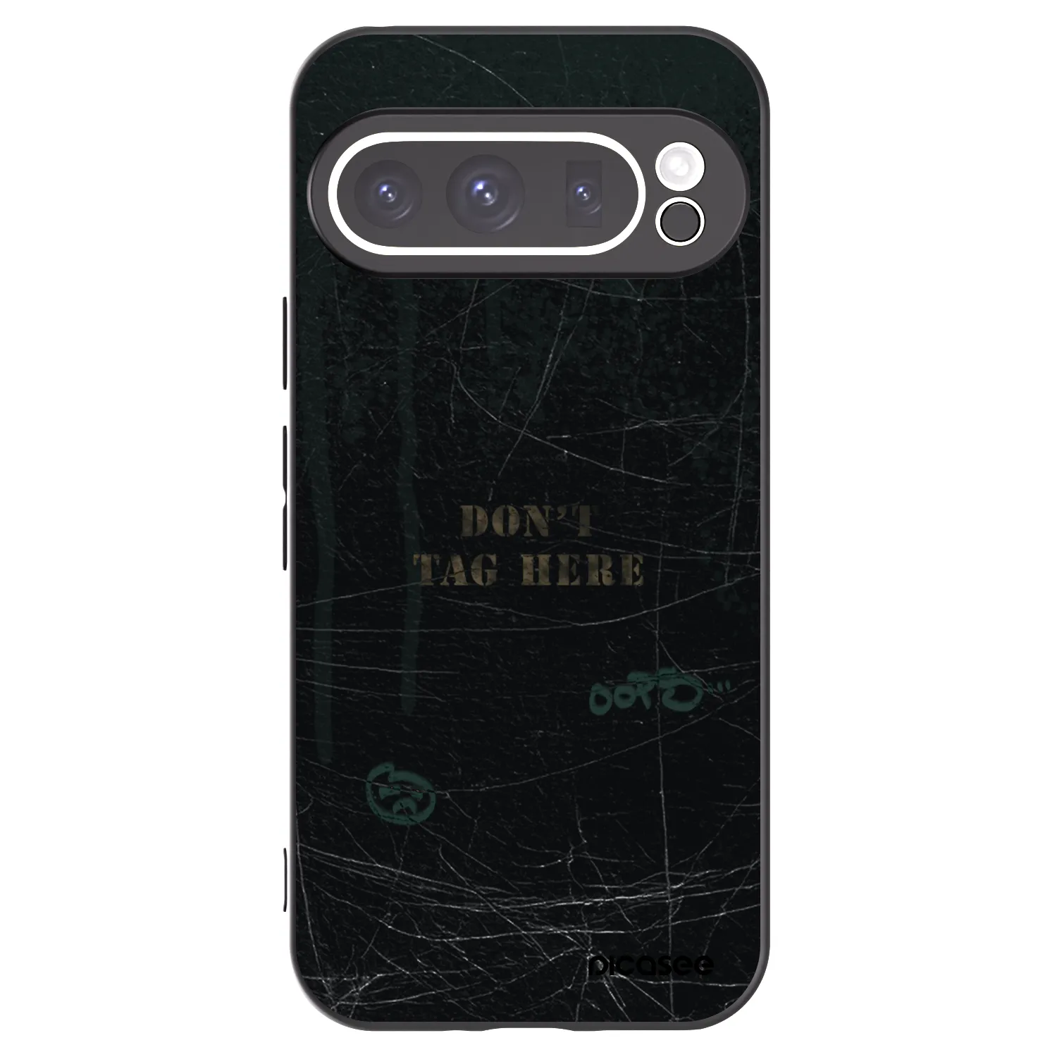 Picasee silikonski črni ovitek za Google Pixel 9 Pro - DON´T TAG