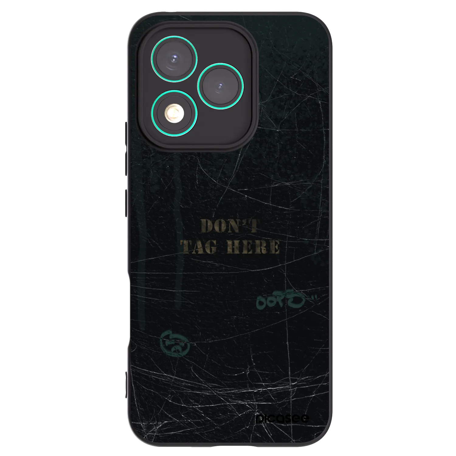 Picasee silikonski črni ovitek za Honor 400 Lite 5G - DON´T TAG
