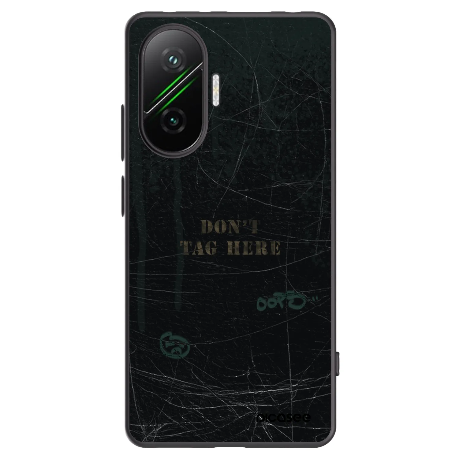 Picasee silikonski črni ovitek za Xiaomi Poco F7 Pro 5G - DON´T TAG