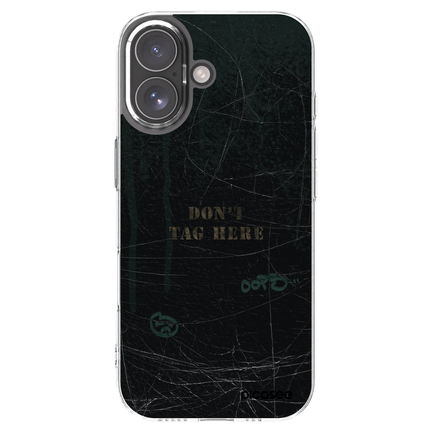 Picasee silikonski prozorni ovitek za Apple iPhone 17 - DON´T TAG