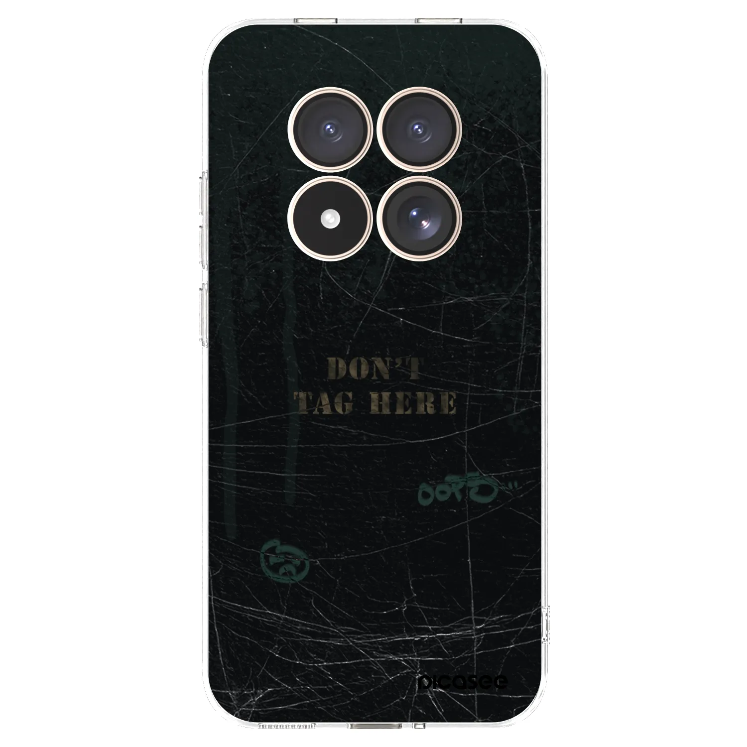 Picasee silikonski prozorni ovitek za Xiaomi Redmi Note 15 Pro 4G - DON´T TAG