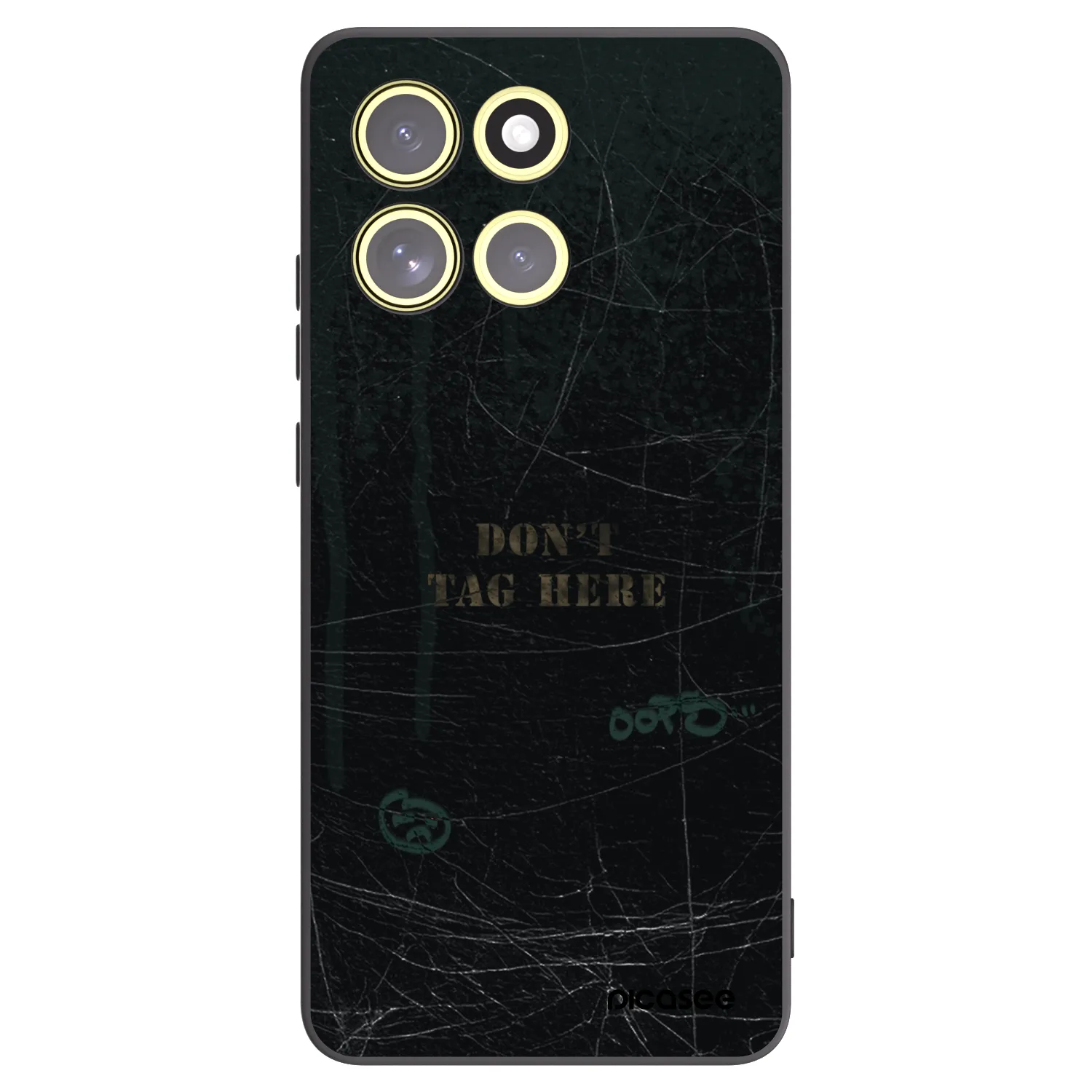 Picasee silikonski črni ovitek za Motorola Moto G86 Power 5G - DON´T TAG