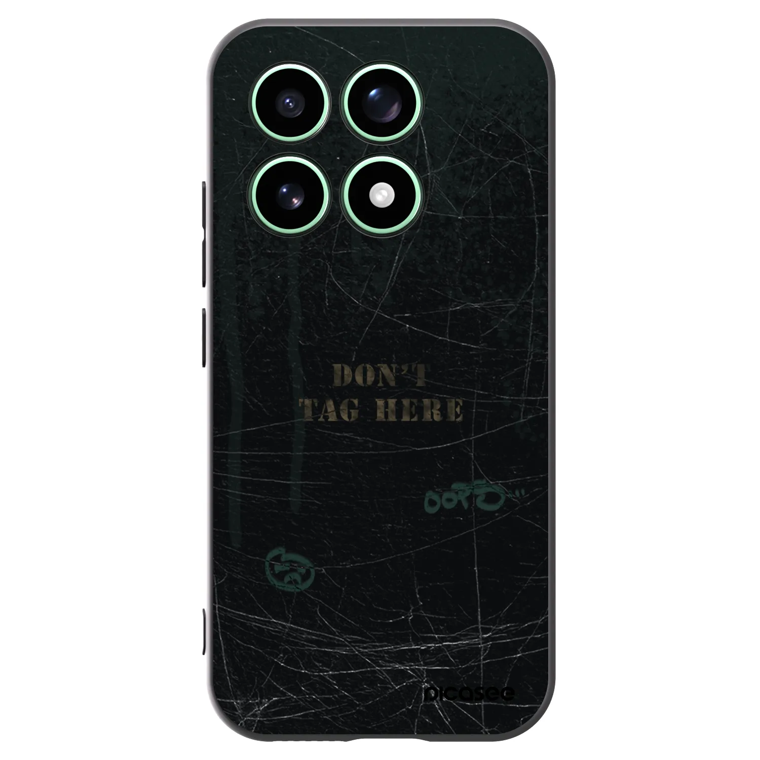Picasee silikonski črni ovitek za Xiaomi 17 - DON´T TAG