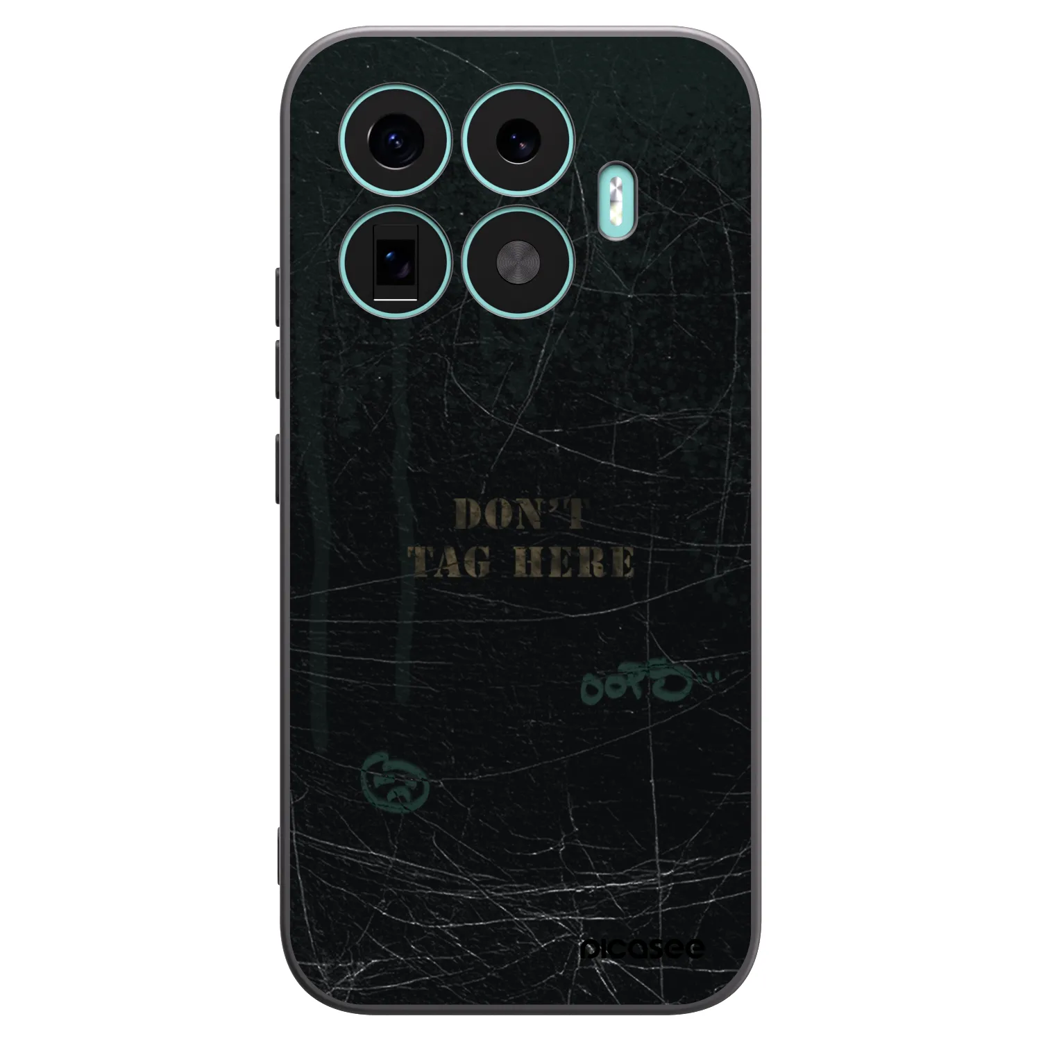 Picasee silikonski črni ovitek za Xiaomi 17T - DON´T TAG