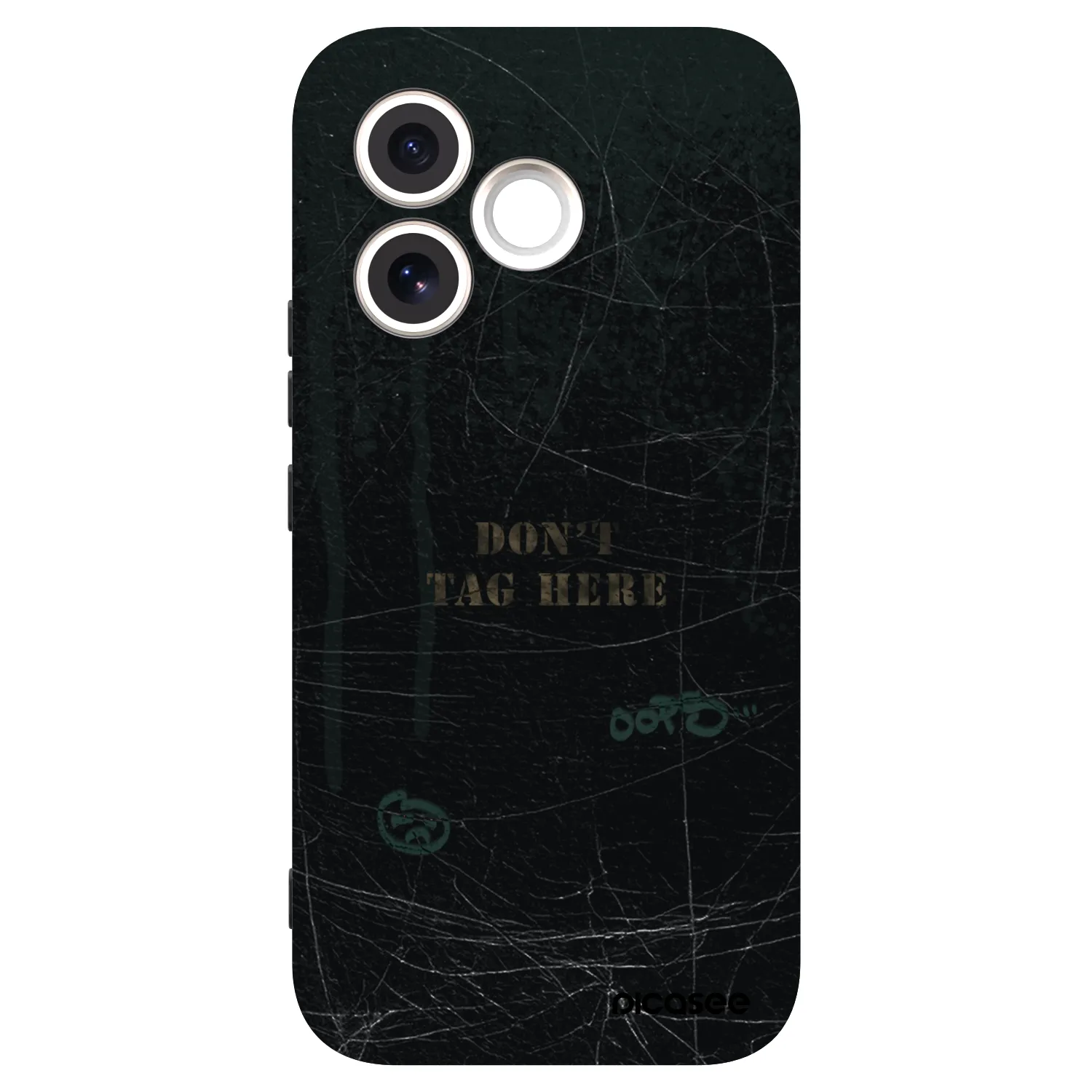 Picasee silikonski črni ovitek za Honor 600 Lite - DON´T TAG