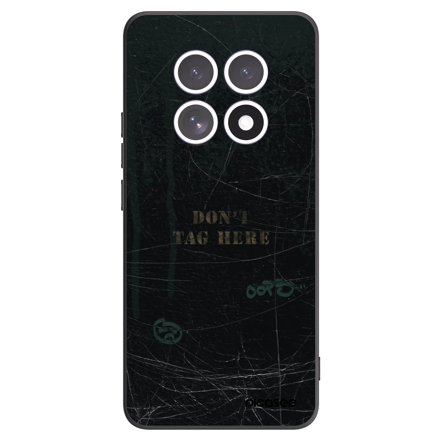 Picasee silikonski črni ovitek za Xiaomi Redmi Note 15 5G - DON´T TAG