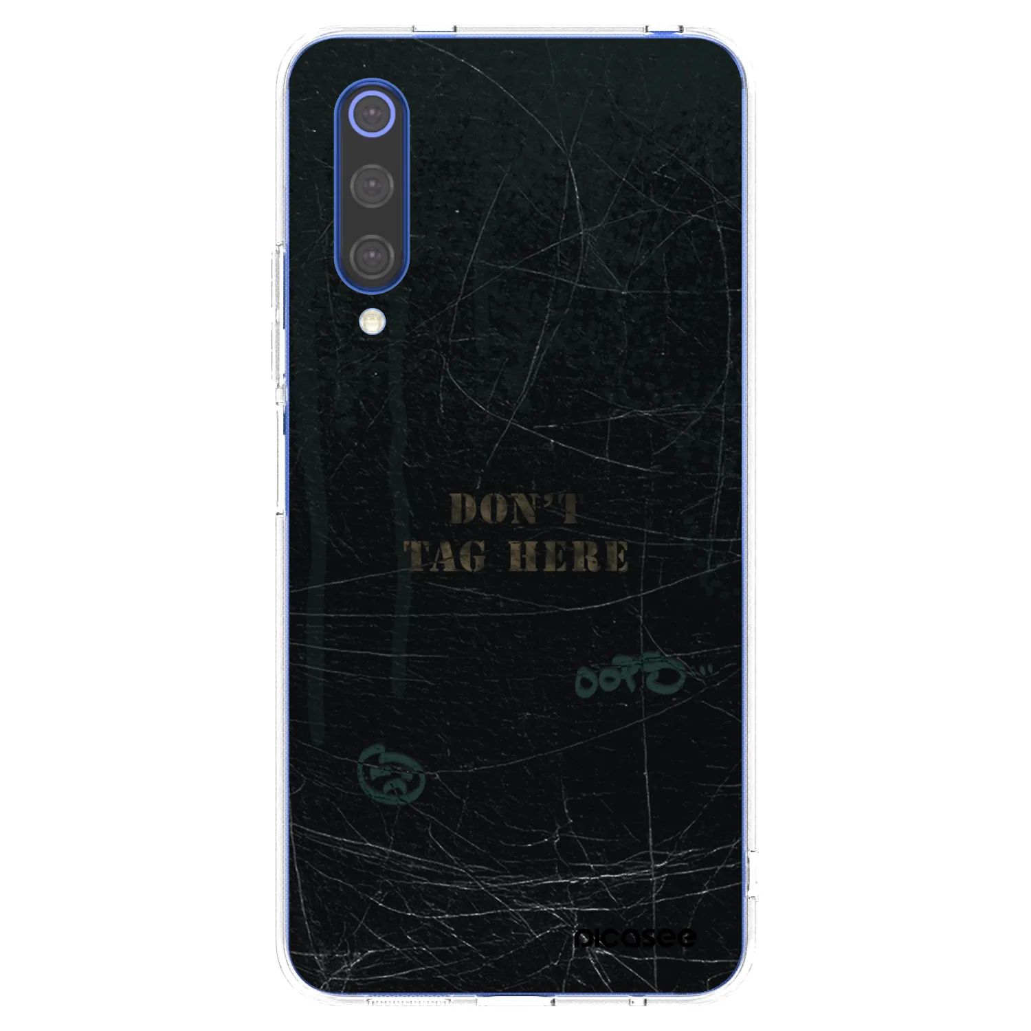 Picasee silikonski prozorni ovitek za Xiaomi Mi 9 SE - DON´T TAG