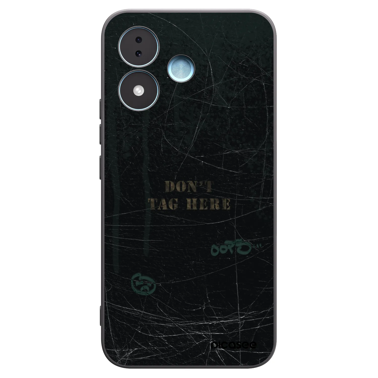 Picasee silikonski črni ovitek za Xiaomi Redmi Note 17 5G - DON´T TAG