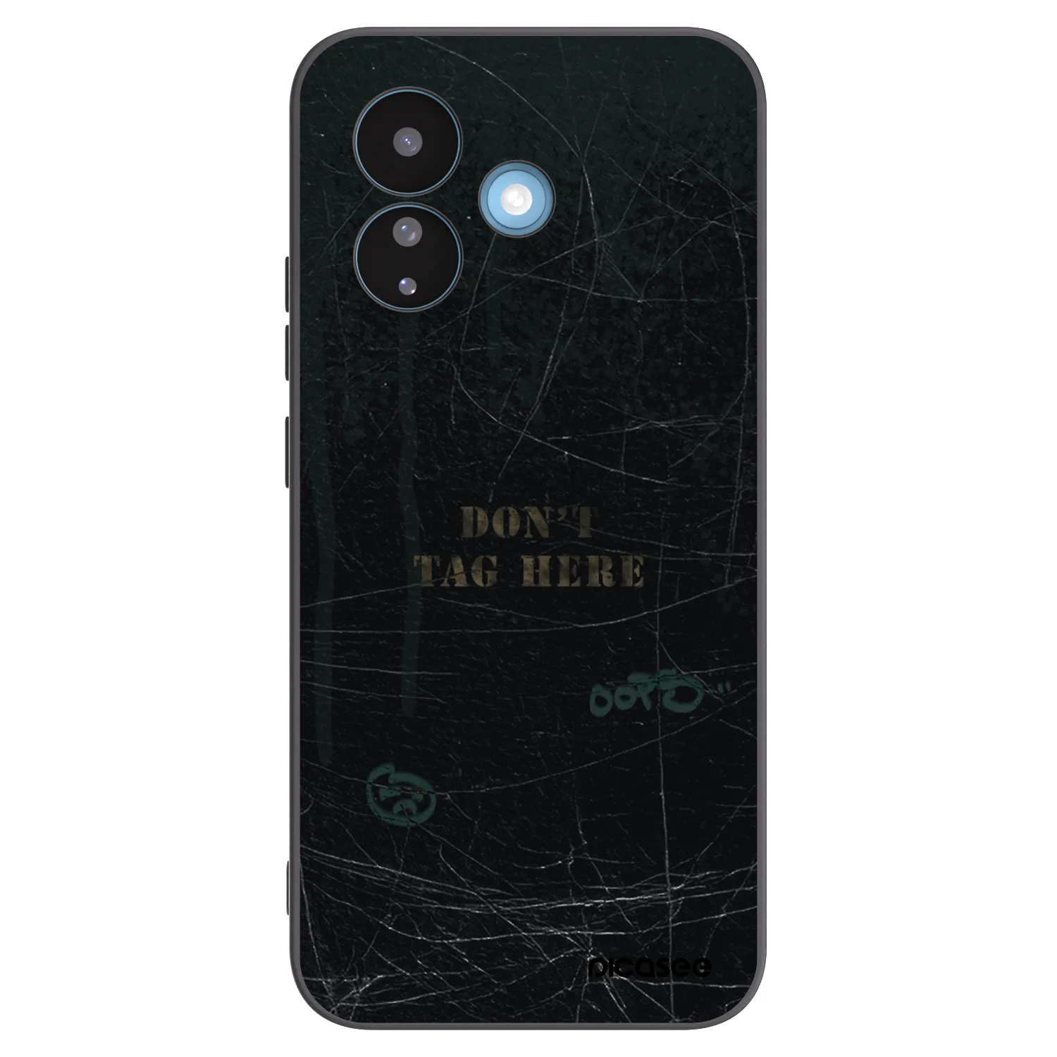Picasee silikonski črni ovitek za Xiaomi Redmi Note 17 Pro 5G - DON´T TAG