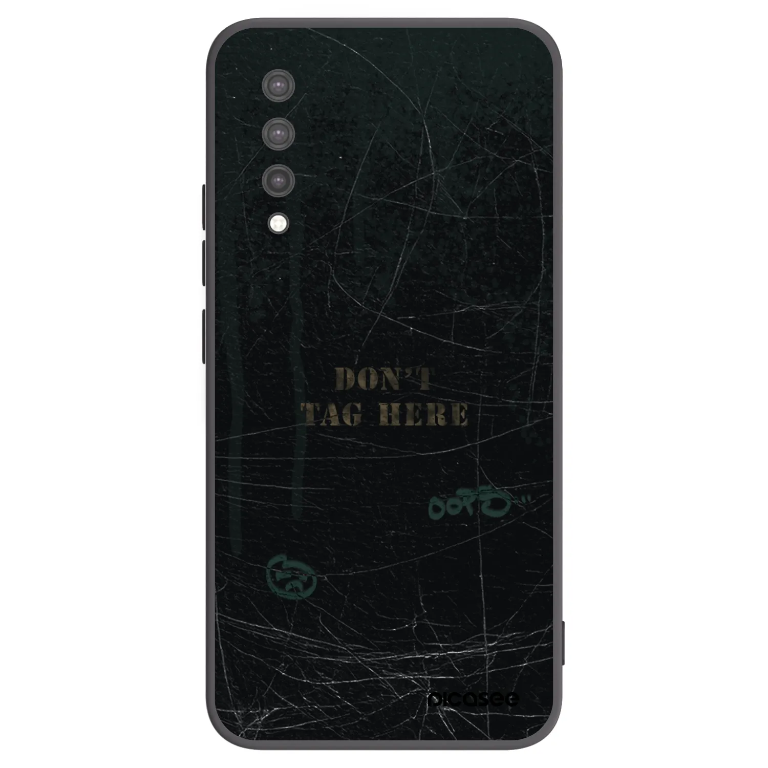 Picasee silikonski črni ovitek za Xiaomi Mi 9 Lite - DON´T TAG