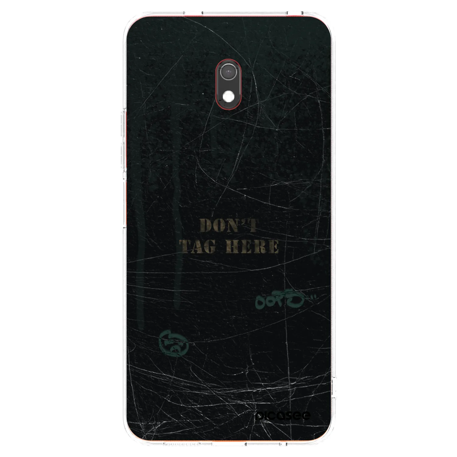 Picasee silikonski prozorni ovitek za Xiaomi Redmi 8A - DON´T TAG