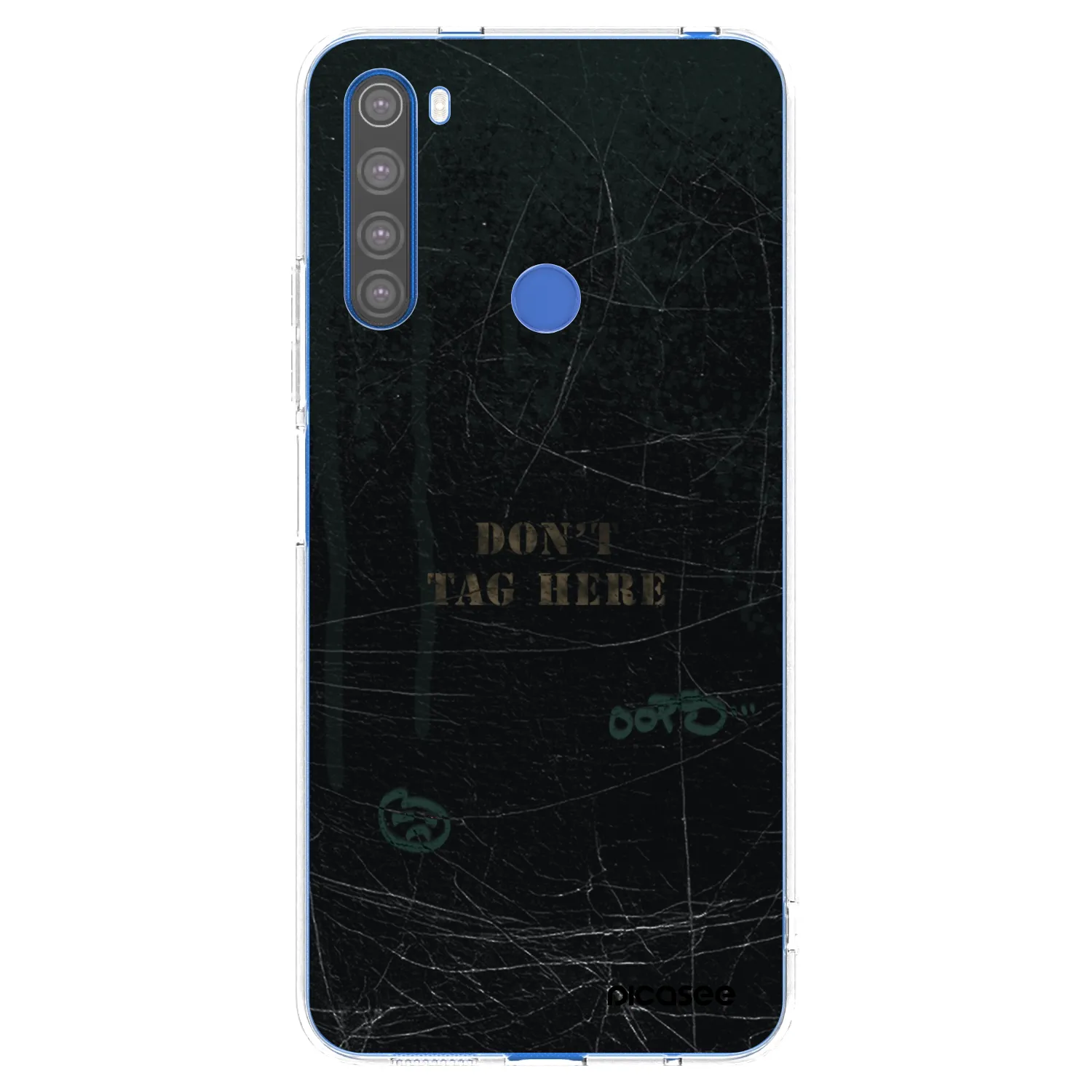 Picasee silikonski prozorni ovitek za Xiaomi Redmi Note 8T - DON´T TAG