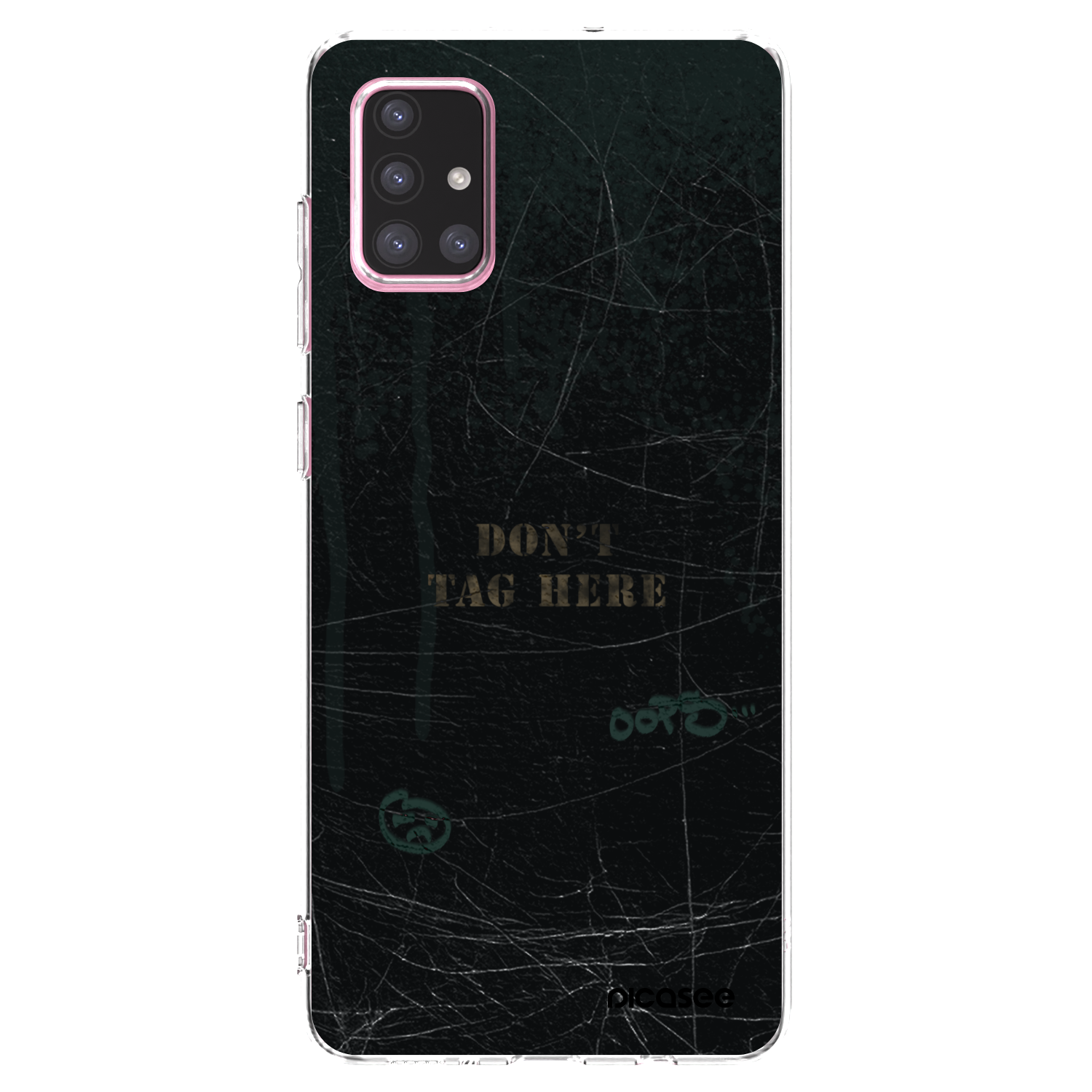 Picasee silikonski prozorni ovitek za Samsung Galaxy A71 A715F - DON´T TAG