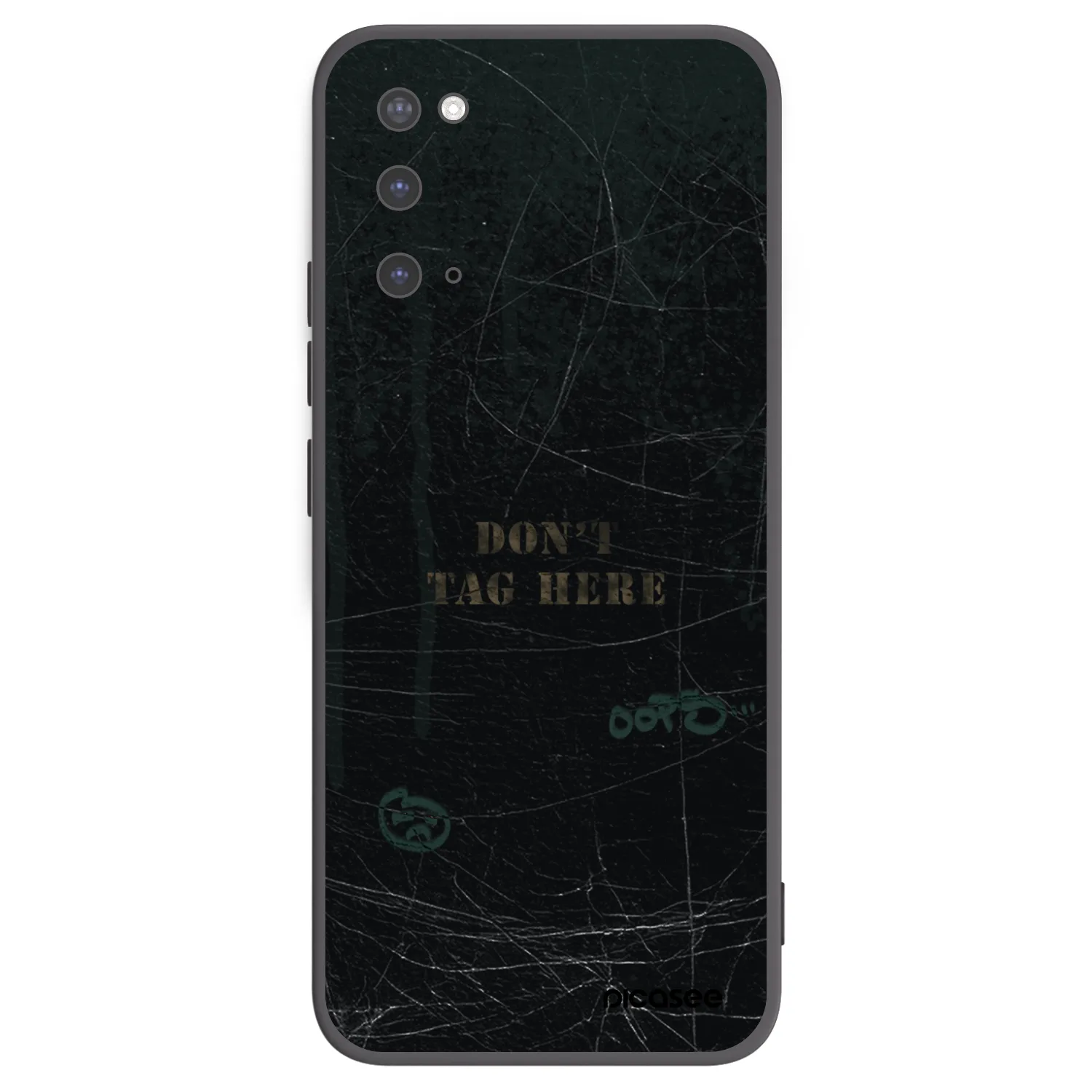 Picasee silikonski črni ovitek za Samsung Galaxy S20 G980F - DON´T TAG