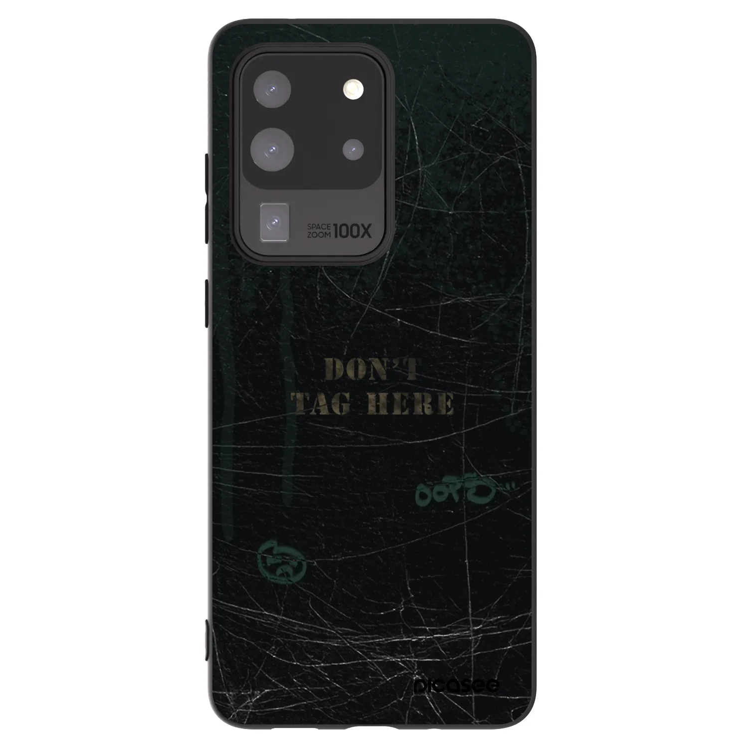 Picasee silikonski črni ovitek za Samsung Galaxy S20 Ultra 5G G988F - DON´T TAG