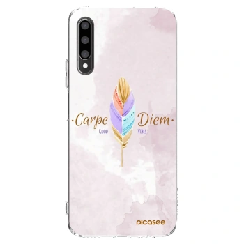 Picasee silikonski prozorni ovitek za Honor 9X Pro - Carpe Diem