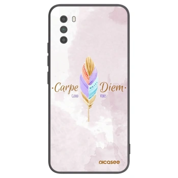 Picasee silikonski črni ovitek za Xiaomi Poco M3 - Carpe Diem