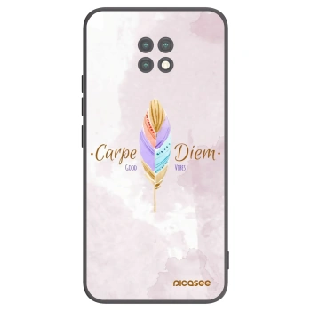 Picasee silikonski črni ovitek za Xiaomi Redmi Note 9T - Carpe Diem