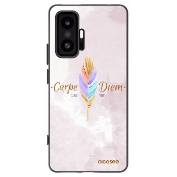 Picasee silikonski črni ovitek za Xiaomi 11T - Carpe Diem