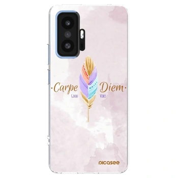 Picasee silikonski prozorni ovitek za Xiaomi 11T Pro - Carpe Diem
