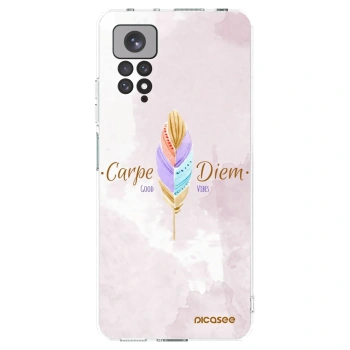 Picasee silikonski prozorni ovitek za Xiaomi Redmi Note 11 - Carpe Diem