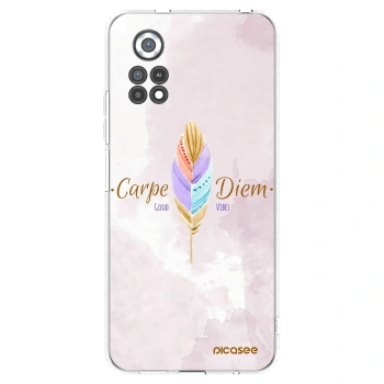 Picasee silikonski prozorni ovitek za Xiaomi Poco X4 Pro 5G - Carpe Diem