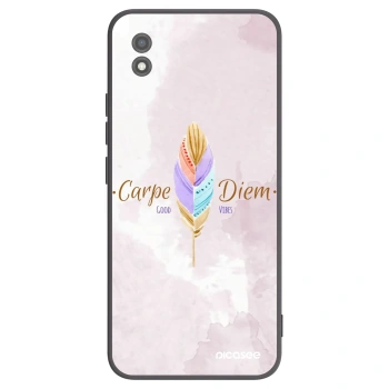 Picasee silikonski črni ovitek za Realme C11 (2021) - Carpe Diem