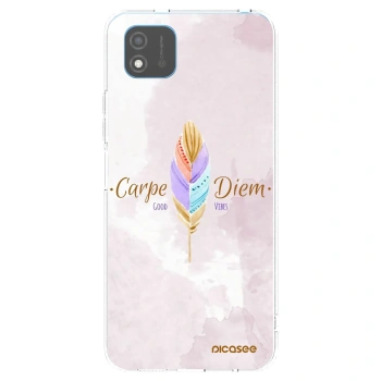 Picasee silikonski prozorni ovitek za Realme C11 (2021) - Carpe Diem