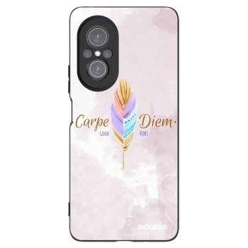 Picasee silikonski črni ovitek za Huawei Nova 9 SE - Carpe Diem
